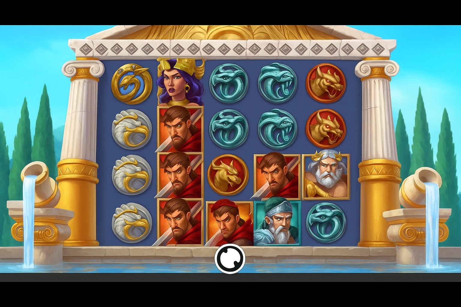 Cash of Gods gameplay